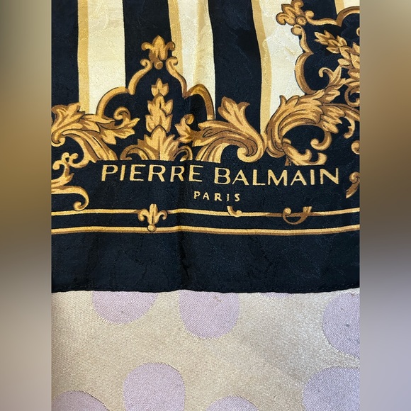 Pierre Balmain Paris authentic silk stole. Used gently - Picture 6 of 8